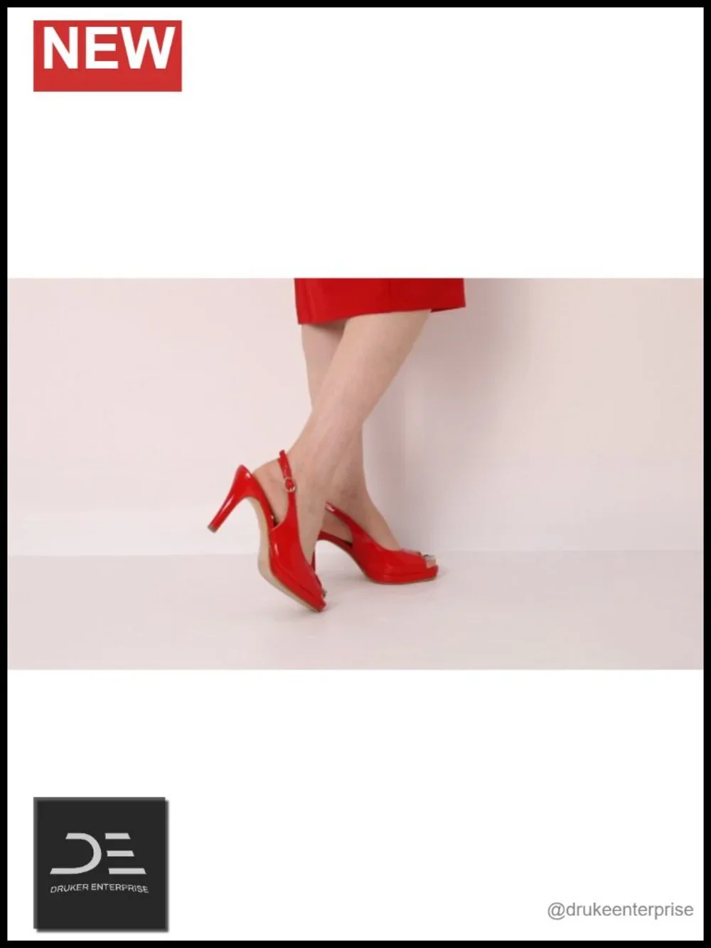 Joseywade Women's Peep Toe Platform Slingback Heels 3.5 Inch High Heel Dress